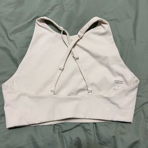Girlfriend Collective Topanga sports bra- Medium Ivory